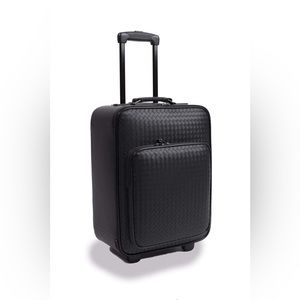 ❌SOLD❌ RARE ✨ BOTTEGA VENETA Intrecciato Carry on Roller Luggage Bag 9.9/10